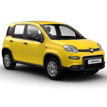 coche Fiat Panda segunda mano amarillo