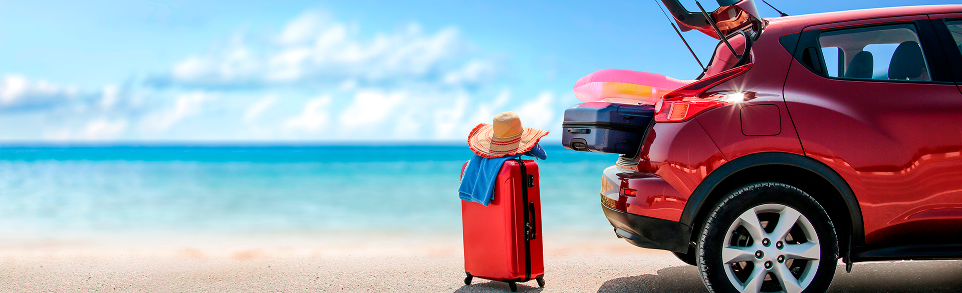 Cómo colocar maletas en maletero