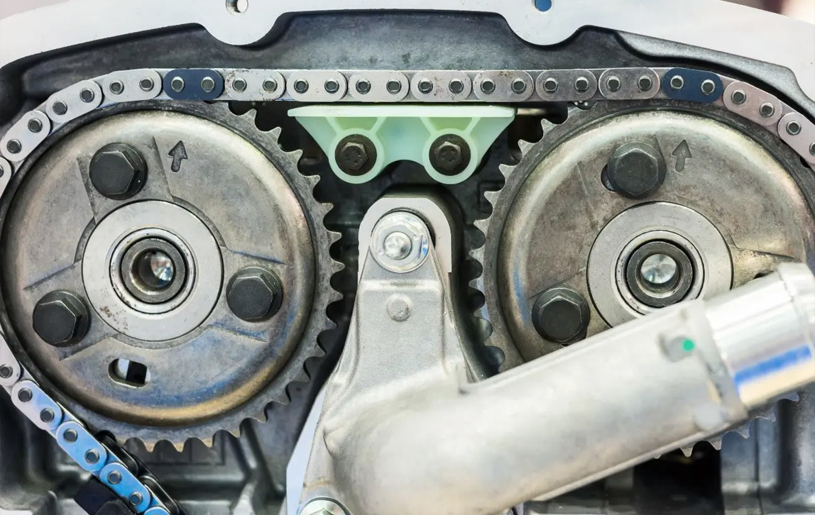 Cadena o correa de distribución: qué es, funcionamiento y averías